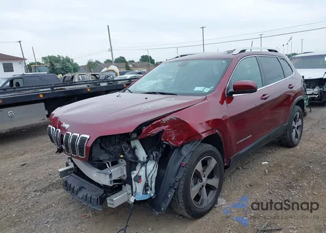 2019 Jeep Cherokee Limited 4X4 z USA, uszkodzony, nr VIN 1C4PJMDX8KD471948